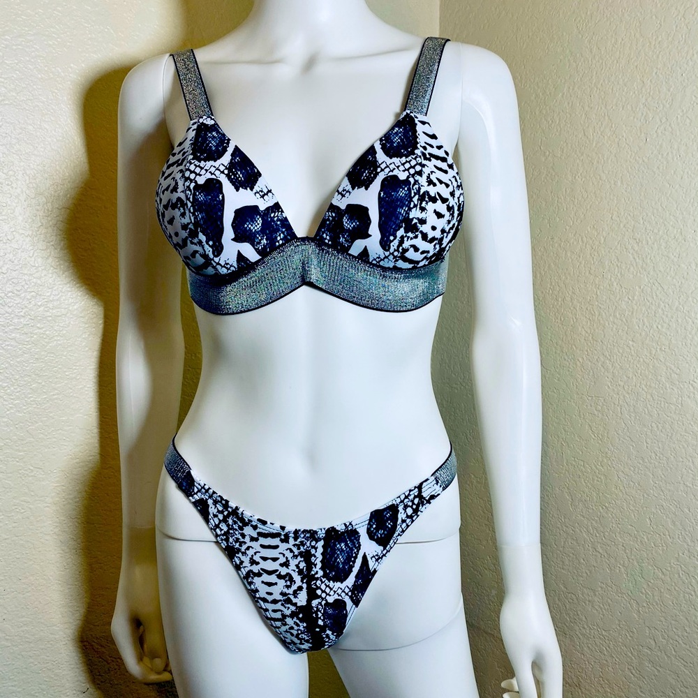 Snake Print Bikini (Boutique)💜